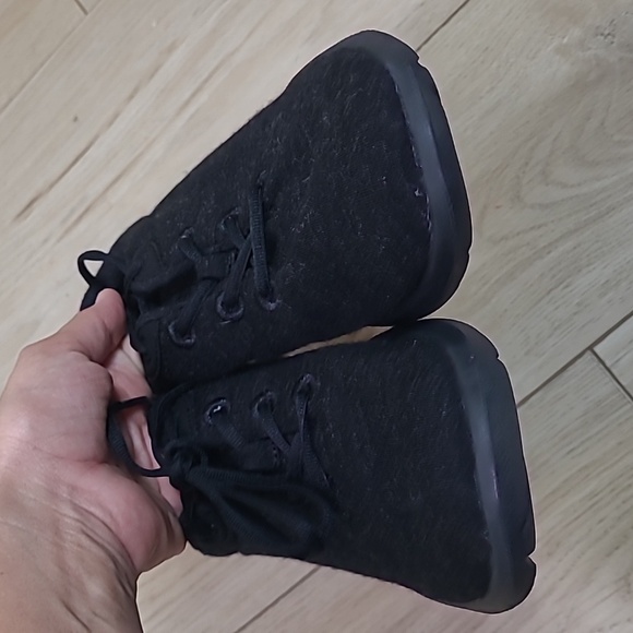 MERINOS Dark Gray Merino Wool Lace Up Walking Sneakers Shoes Size 10 Wome - Picture 8 of 9